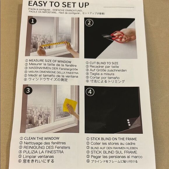 Bundle of two Room Darkener Sunshades to Black out your bedroom (or any room) - Picture 2 of 6